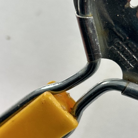 Vintage 70s Travco Stainless Steel Cheese Grater Zester Shredder Hand Held - Picture 8 of 8